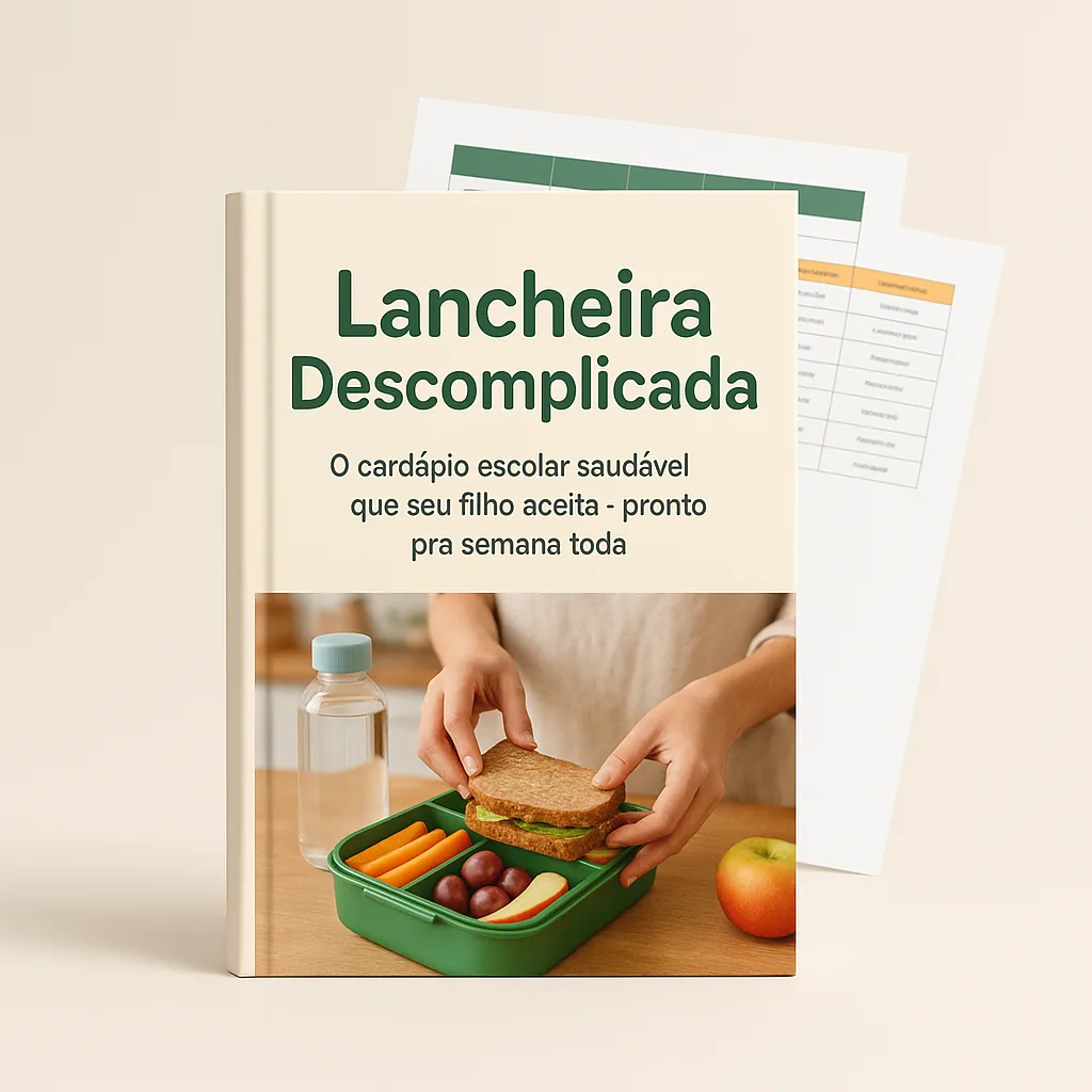 Lancheira Descomplicada — cardápio escolar de 4 semanas